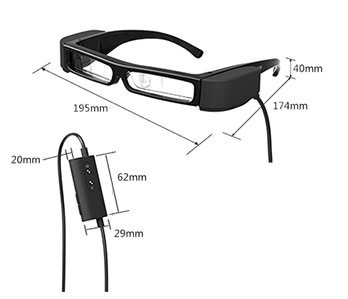 爱普生智能眼镜产品规格 - Epson BT-30C产品功能