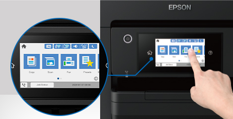 4.3英寸彩色触屏 - Epson WF-4838产品功能