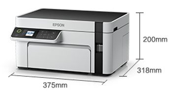 产品外观尺寸 - Epson M2128 产品规格