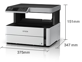 产品外观尺寸 - Epson M2178 产品规格