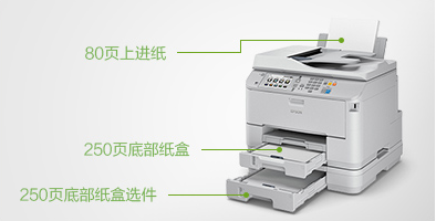 更强进纸 - Epson WF-M5693产品功能