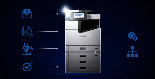 源自喷墨打印的优势 - Epson WF-C20590a产品功能