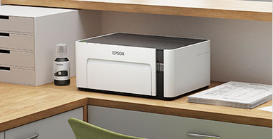 平整顶部平台，更多空间 - Epson M1108产品功能