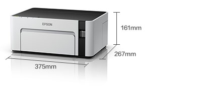 产品外观尺寸 - Epson WF-M1108 产品规格