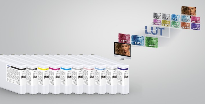 爱普生“活的色彩 PRO10”颜料墨水 - Epson P5380产品功能