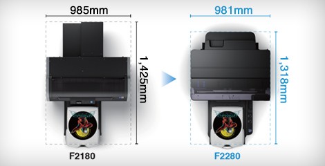 紧凑式设计 - Epson SC-F2280产品功能