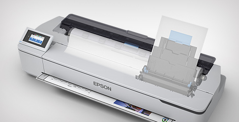 多页纸及卷纸自动切换功能 - Epson T3180N产品功能