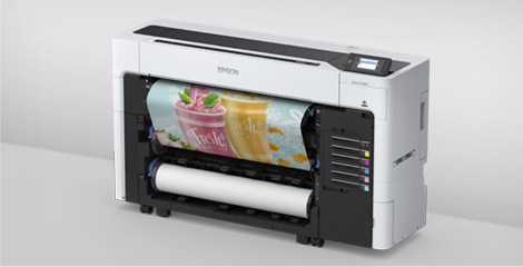 上纸轴可用作收纸使用 - Epson T5680D产品功能