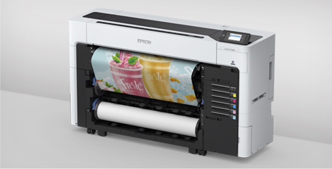 上纸轴可用作收纸使用 - Epson T7680D产品功能