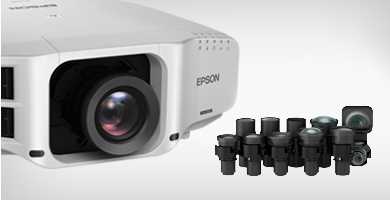 多种可更换镜头 - Epson CB-G7400U产品功能