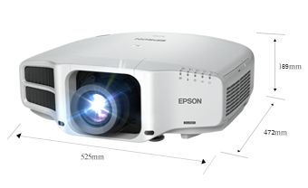 产品外观尺寸 - Epson CB-G7500U产品规格