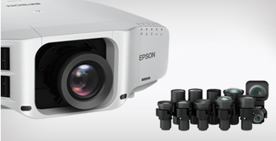 多种可更换镜头 - Epson CB-G7800产品功能
