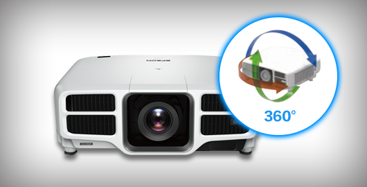 360度全方位安装 - Epson CB-L1300U产品功能