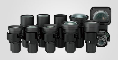 支持多种选配镜头 - Epson CB-L1490U产品功能