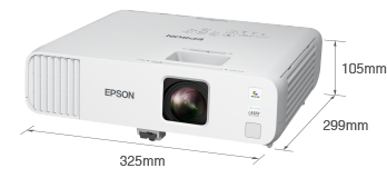 产品外观尺寸 - Epson CB-L200F产品规格