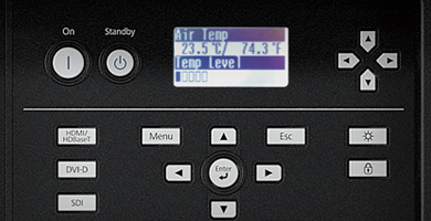 状态监控屏 - Epson CB-L25000产品功能