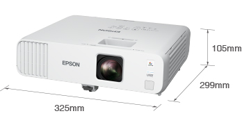 产品外观尺寸 - Epson CB-L250F产品规格