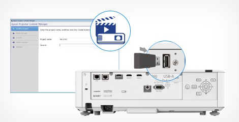 Epson Projector Content Management - Epson CB-L570U产品功能