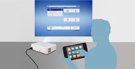 图标式主控屏 - Epson CO-FH01产品功能