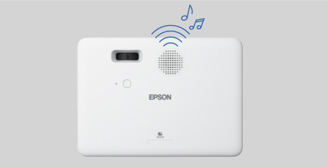 内置5W扬声器 - Epson CO-W01产品功能