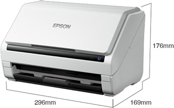 产品外观尺寸 - Epson DS-530II+V39II产品规格