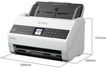 产品外观尺寸 - Epson DS-730N产品规格