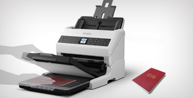 馈纸+平板扫描工作站 - Epson DS-975产品功能