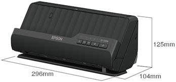 产品外观尺寸 - Epson ES-C320W产品规格
