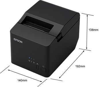 产品外观尺寸 - Epson TM-T100产品规格