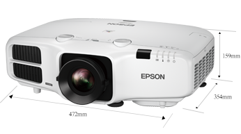 产品外观尺寸 - Epson CB-4550产品规格