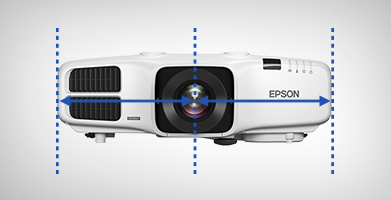 中置镜头 - Epson CB-4850WU产品功能
