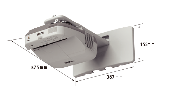 产品外观尺寸 - Epson CB-580产品规格