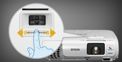 水平梯形校正滑钮 - Epson CB-945H产品功能