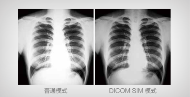 DICOM SIM 模式 - Epson CB-G6370产品功能