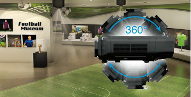 360度灵活安装 - Epson CB-G6370产品功能