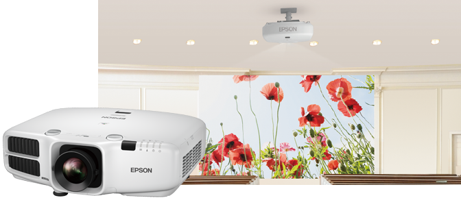 高亮的大画面影像 - Epson CB-G6370产品功能