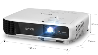 产品外观尺寸 - Epson CB-S04产品规格