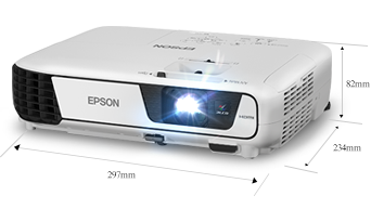 产品外观尺寸 - Epson CB-X31产品规格