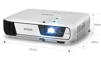 产品外观尺寸 - Epson CB-X36产品规格
