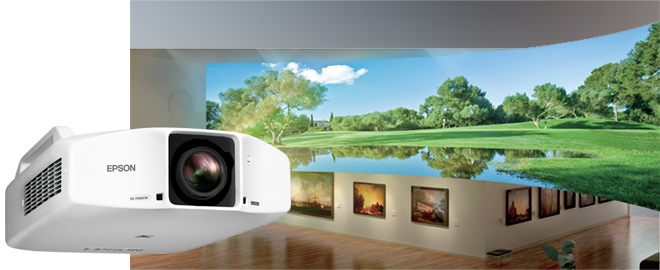 高亮的大画面影像 - Epson CB-Z9750U产品功能