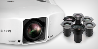 多款镜头可选，更换简单 - Epson CB-Z9800WNL产品功能