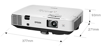 产品外观尺寸 - Epson EB-C754XN产品规格