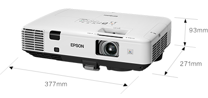 产品外观尺寸 - Epson EB-C755XN产品规格