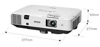 产品外观尺寸 - Epson EB-C760X产品规格