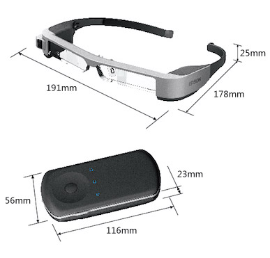 爱普生智能眼镜产品规格 - Epson BT-300产品功能